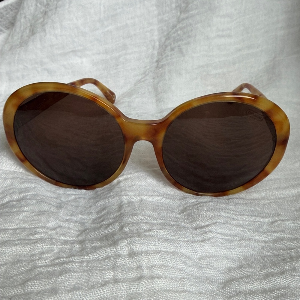 COACH Amber Vintage Tortoise Sunglasses
